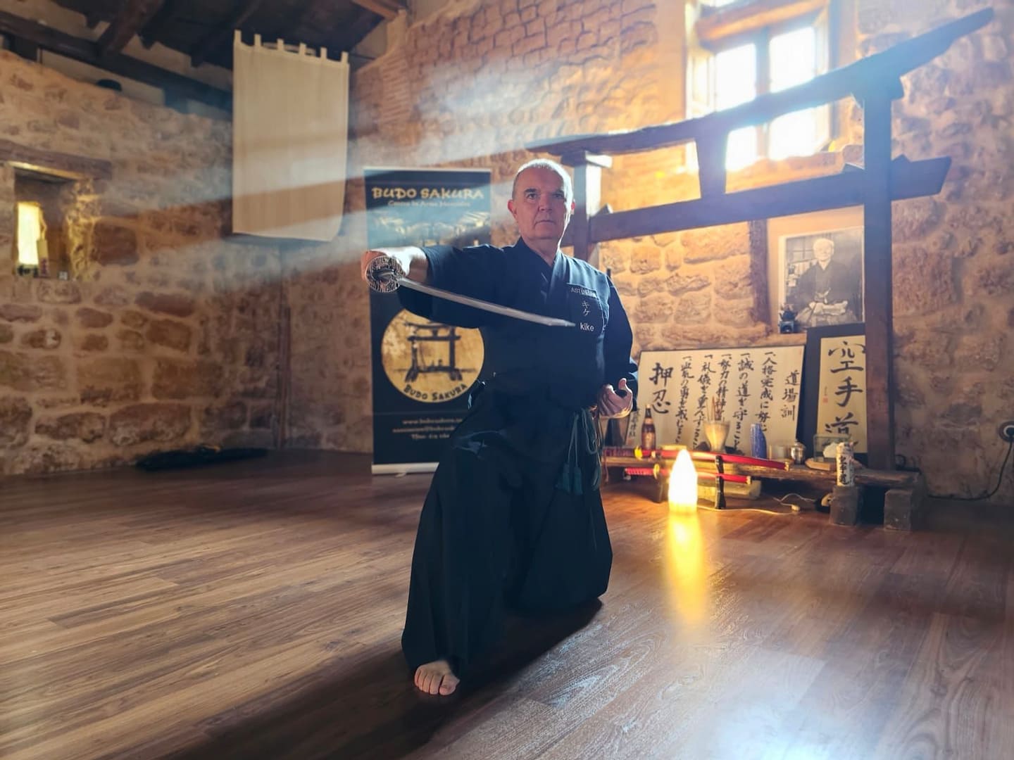 Enrique Mier, Iaidoka del Club de Kendo y Iaido Kendo Vetusta